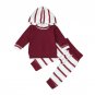 Newborn Kids Baby Boys Clothing Outfits 2pcs hooded Tops+Pants Baby Boy Clothes set Hoodies Tracksui
