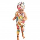 Baby Floral clothes Romper Infant Kids Baby Girls sleeveless Romper Jumpsuit Child Summer Clothes Ou