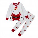Christmas clothes Newborn Infant Baby Boy Girl Tops+Pants Christmas Home Outfits Pajamas Set drop sh