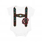 2017 fashion baby clothes newborn unisex Baby Boys Girls Short Sleeve Print white Shirt Romper Jumps