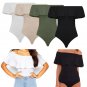 2018 Summer Off Shoulder Backless Rompers Sexy Ruffles Women Bodysuit Crop Tops Blusa Womens Jumpsui