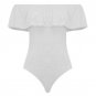 2018 Summer Off Shoulder Backless Rompers Sexy Ruffles Women Bodysuit Crop Tops Blusa Womens Jumpsui