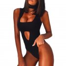 Summer Body 2017 Women Sexy Bosyduit Halter Sleeveless Sexy Tight Jumpsuits Rompers One Piece Bodysu