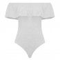 Off Shoulder Sexy Ruffle Bodysuits For Women 2018 Summer Slim Fitness Jumpsuit Ladies Bodycon Playsu