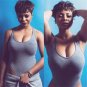 Blue White Gray Sexy Bodycon Bodysuit Women Fashion 2017 Summer Sleeveless Tops Ladies Tank Skinny B