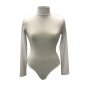 Summer Women TurtleNeck Bodysuit Leotard Long Sleeve Casual Tops Rompers Womens Jumpsuit