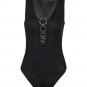 Playsuit Sexy Front Lace Up Bodysuit Summer V Neck Black Sleeveless Rompers Women Jumpsuit Overalls 