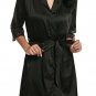 women\'s autumn style sexy lace bathrobes high quality real silk robe nightwear sleepwear temptation