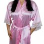 women\'s autumn style sexy lace bathrobes high quality real silk robe nightwear sleepwear temptation