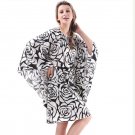SpaRogerss Plus Size Women Nightgowns 2017 Ladies Sleepshirts For Mothers Fashion Batwing Casual Hom