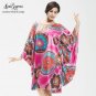 SpaRogerss Plus Size Women Nightgowns 2017 Ladies Sleepshirts For Mothers Fashion Batwing Casual Hom