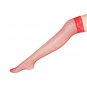 2017 New sexy women tights Fish Net stockings Lace Top Sheer Thigh High Mesh Stockings solid Nylon F