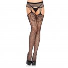 Sexy Women Stockings Female Thigh High Fishnet Stockings Plus Size  Open Crotch Pantyhose Women Hosi