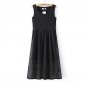 Irregular Lace Dress Boho Hippie Style Asymmetrical Embroidery Sheer Long Dresses Double Layered Ruf