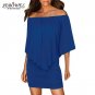 SEBOWEL Off Shoulder Multiple Womens Dress 2018 Layered Ruffles Dresses Bodycon Mini Short Sexy Dres