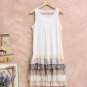 Harajuku Mori Gir Style Multi-Layer Lace Layered Lolita Tank Dress Forest Girl Loose Casual Sleevele
