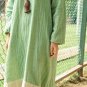 Literary style pure cotton women Dress Plus Size vestidos Casual soft Double Layer cotton yarn long