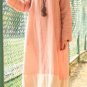 Literary style pure cotton women Dress Plus Size vestidos Casual soft Double Layer cotton yarn long