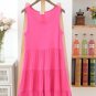 2016 women plus size one-piece female loose basic medium-long tank cotton modal dress layered vest s