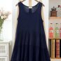 2016 women plus size one-piece female loose basic medium-long tank cotton modal dress layered vest s