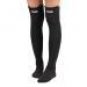 Women Cat Catoon Socks Long Socks Over Knee High Socks Women Lady Mesh Fishnet Net Pattern Pantyhose
