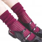 Fashion Women Casual Ultra Thin Hollow Elasticity Kawaii Flowers Side Heap Cute Candy Knee-high Stoc