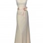 Round Neck Sleeveless Lace Women\'s Maxi Dress