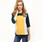 Color Block Elbow Sleeve Blouse Women Patchwork Boat Neck Top 2017 Autumn Fashion Office Lady Casual