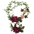 Artificial Flower For Wedding Crown Women Bride Wedding Wreath Head Flowers Wrist Flower Corsage Gir