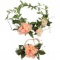 Artificial Flower For Wedding Crown Women Bride Wedding Wreath Head Flowers Wrist Flower Corsage Gir