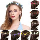 Bridesmaid Flower Wreath Artificial Flower Head Wreath For Hair Floral headband Hair accessories Flo