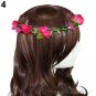 Bridesmaid Flower Wreath Artificial Flower Head Wreath For Hair Floral headband Hair accessories Flo