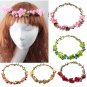 2017 Bridal Wreath Crown Head Women Artificial Flower Wreath For Hair Floral Bridesmaid Wedding Garl
