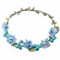 2017 Bridal Wreath Crown Head Women Artificial Flower Wreath For Hair Floral Bridesmaid Wedding Garl