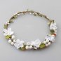 2017 Bridal Wreath Crown Head Women Artificial Flower Wreath For Hair Floral Bridesmaid Wedding Garl