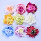 New 12cm Rose Flower Hair Clips Beach Bohemia Hairpin DIY Headdress Artificial Flowers Hair Accessor