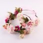 2pcs/set Mom And Daughter Matching Headbands Artificial Flowers Girls Rim On The Head Boho Hair Acce
