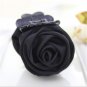 1PC Rose Flowers Black Plastic Teeth Hair Claw Clips Exquisite Elegant Hairpin Headwear For Women Gi