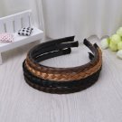 New Women Hair Band Accessories Knitted Faux Hair Headband Headwear Vintage For Girl Knitted/Teeth H