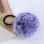 2018 New Artificial Rabbit Fur Ball Elastic Hot Hair Fashion Hair Ties Ponytail Holders Girls Hairba