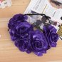 2017 Bride Bohemian Artificial Flower Headband Festival Wedding Floral Garland Hair Band Girl Headpi