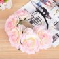 2017 Bride Bohemian Artificial Flower Headband Festival Wedding Floral Garland Hair Band Girl Headpi