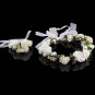 Wreath Girl Head Flower Crown Bridal Hair Accessories Artificial Flower Head Wreath For Hair Wedding