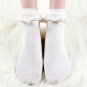 White Lolita Socks With Lace Lovely Sock Cute Women Princess Lace Ruffle Retro Frilly Socks For Gir