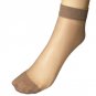 summer sexy ultrathin transparent crystal silk socks for women high elastic black nylon short socks 