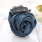 Rose Flowers Black Plastic Teeth Hair Claw Clips Exquisite Elegant Headwear For Women Girl Hair Acce