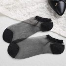 Summer Colorful Fashion Transparent Glitter Mesh Gold Meias Sexy Female Elastic Socks