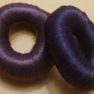 Wig Doughnut Bun Ponytail Holder Stretch Elastic Braid Hair Rope Band Hairpiece