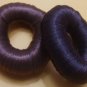 Wig Doughnut Bun Ponytail Holder Stretch Elastic Braid Hair Rope Band Hairpiece