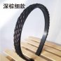 new Headband hoop wig Plaited Braid Hair Band bow Hair Piece Different Colors